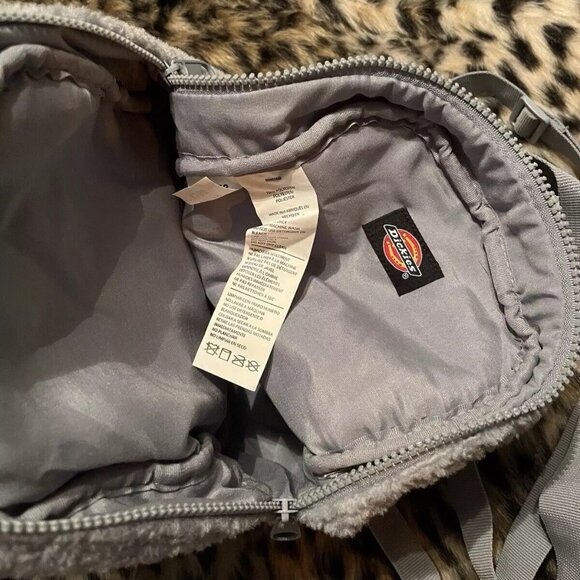 Dickies New Blue Fuzzy Soft Sherpa Mini Backpack Dolls Kill - Picture 8 of 12
